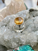 Load image into Gallery viewer, Citrine Silver Ring