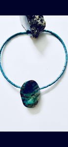 Chrysocolla and Turquoise Necklace - Full Moon Designs