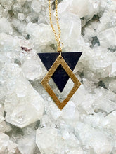 Load image into Gallery viewer, Shungite Brass Necklace