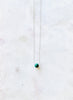 Malachite Silver Necklace