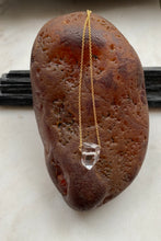 Load image into Gallery viewer, quartz goldfilled necklace by Full Moon Designs