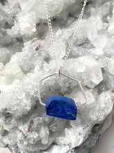 Load image into Gallery viewer, Lapis Lazuli Silver Necklace