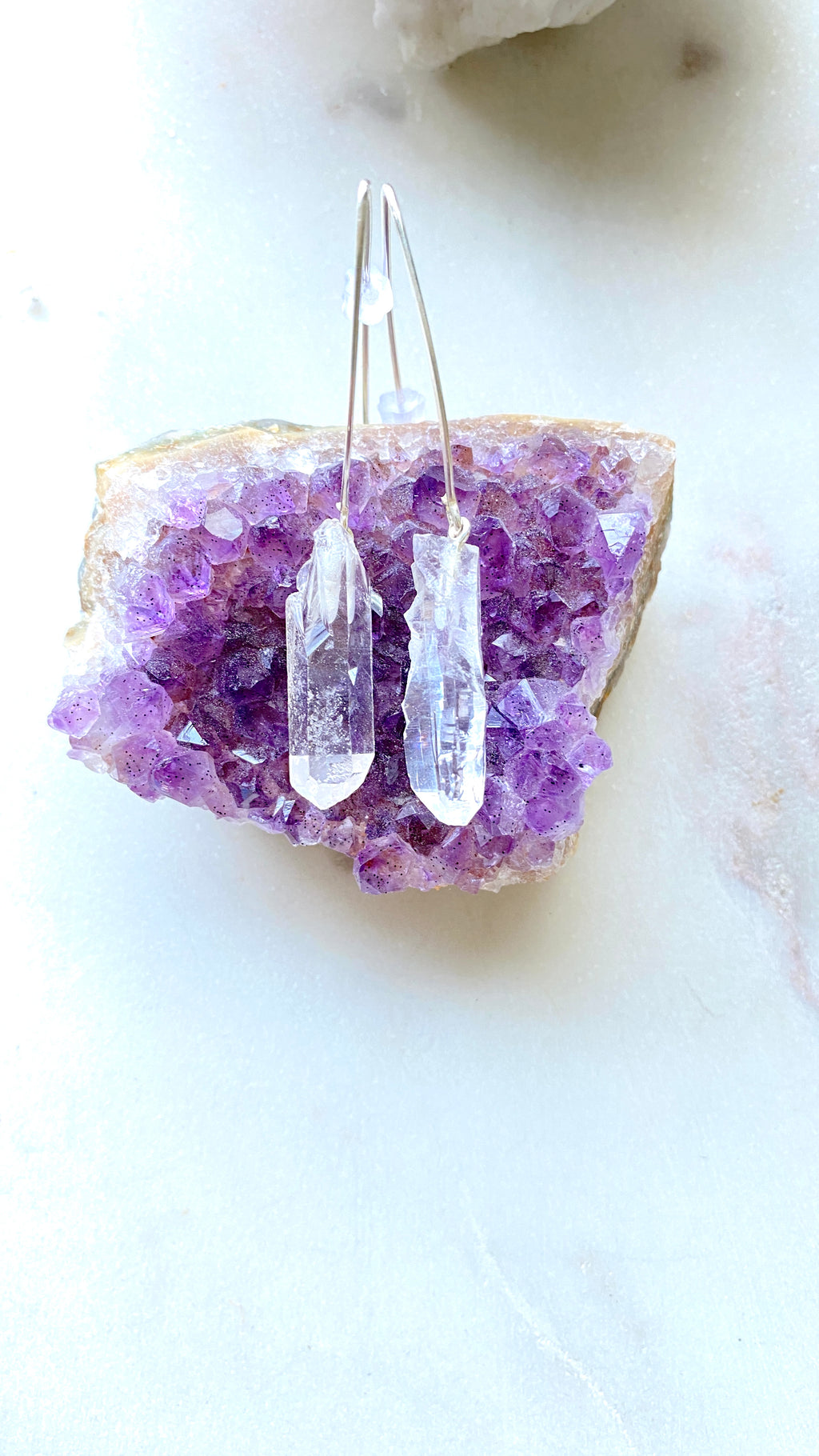 clear quartz sterling silver 