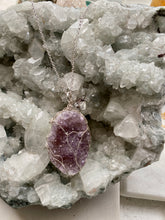 Load image into Gallery viewer, Amethyst Silver Necklace