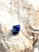 Load image into Gallery viewer, Lapis Lazuli Silver Necklace