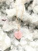 Rose Quartz Goldfilled Necklace by Full Moon Designs.