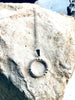Silver Necklace round circle- Full Moon Designs