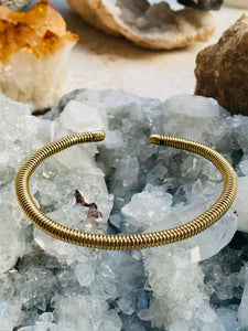  Brass Bangle by Full Moon Designs