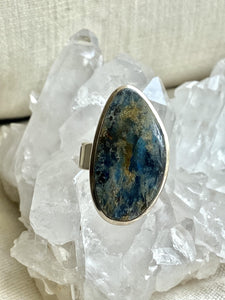 Kyanite (Blue) Sterling Silver Ring - Full Moon Designs