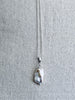 Silver Necklace Mother of Pearl - Full Moon Designs