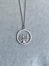Load image into Gallery viewer, Silver NecklaceTree of Life - Full Moon Designs
