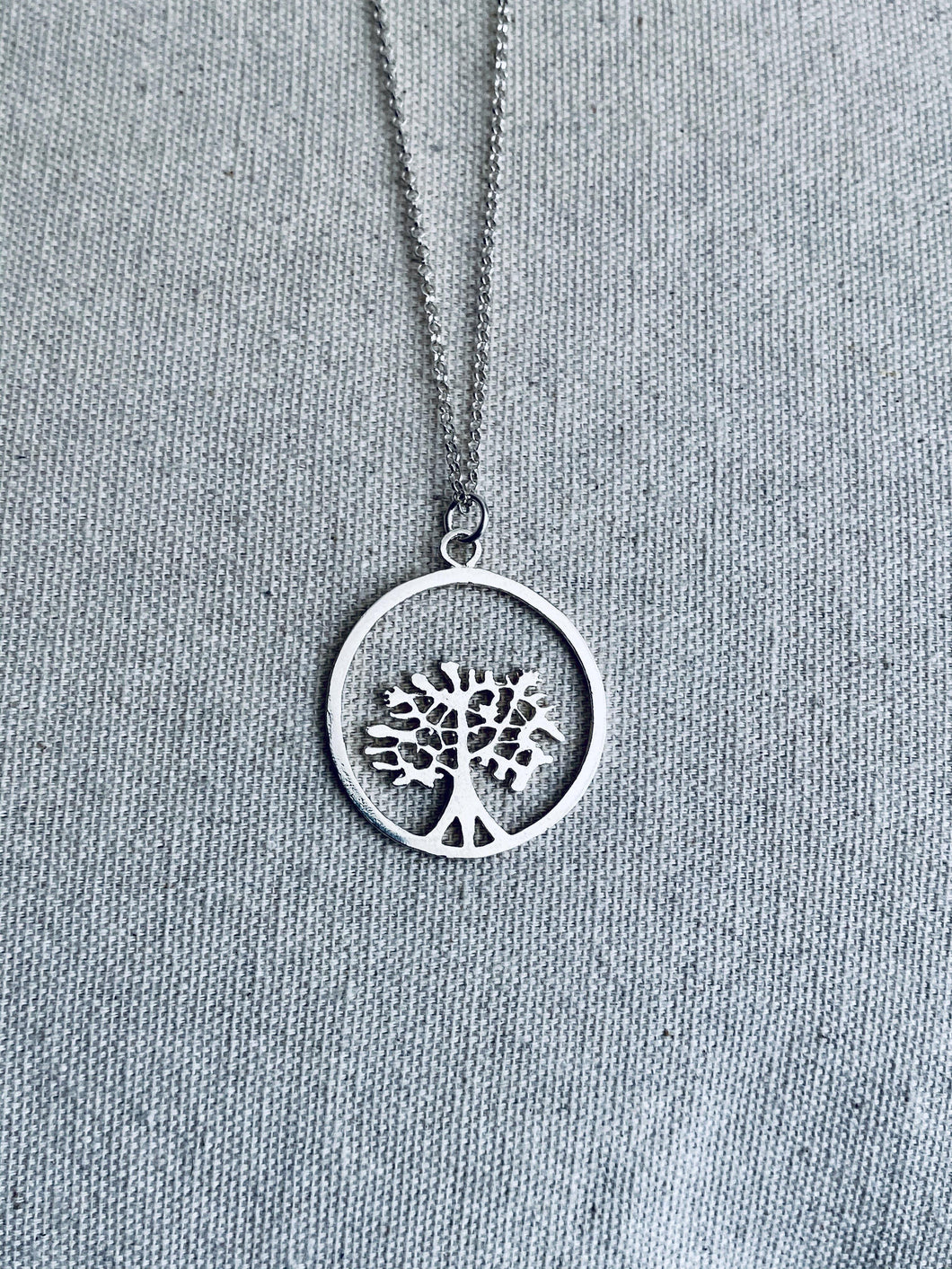 Silver NecklaceTree of Life - Full Moon Designs