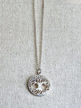 Load image into Gallery viewer, Silver Necklace. Tree of Life - Full Moon Designs