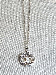 Silver Necklace. Tree of Life - Full Moon Designs