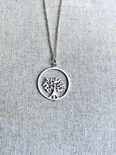 Load image into Gallery viewer, Silver NecklaceTree of Life - Full Moon Designs